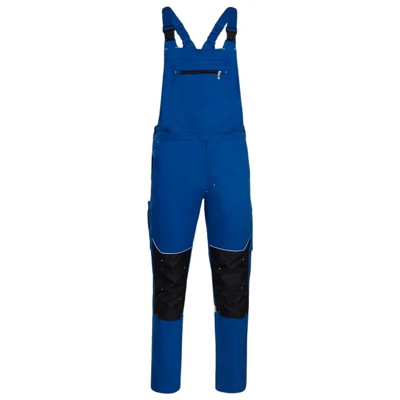 Arbeitslatzhose Melbourne in Blau/Schwarz, Vorderansicht