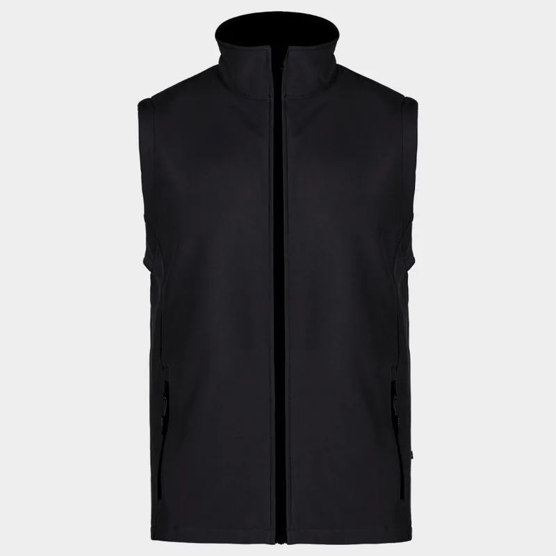 Softshell-Weste in Schwarz